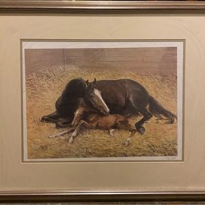 Sam Savitt Horse Print - Mother’s Love